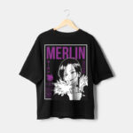 merlin anime t-shirt Maroc