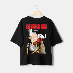 T-shirt One Punch Man Maroc