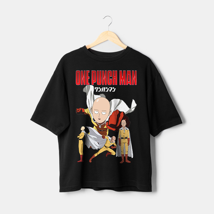 T-shirt One Punch Man Maroc
