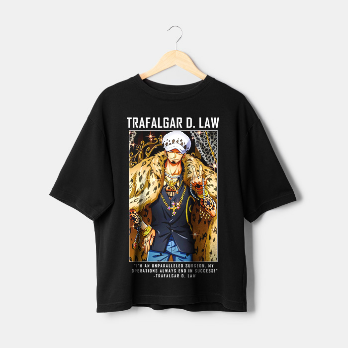 t-shirt trafalgar D.law One Piece Maroc