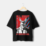 manga all might MHA t shirt maroc