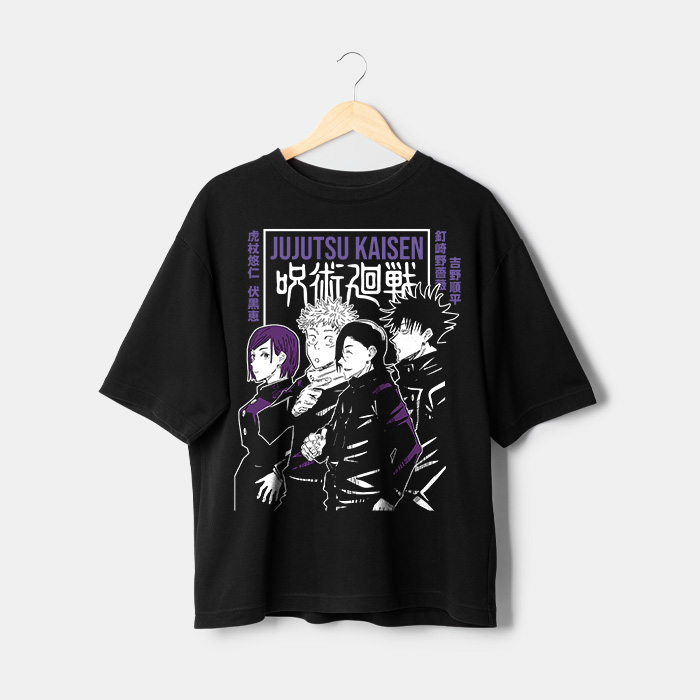 T-shirt jujutsu kaisen Rabat