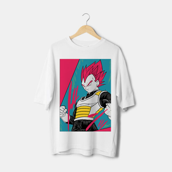 T-shirt Vegeta Super Saiyan Maroc