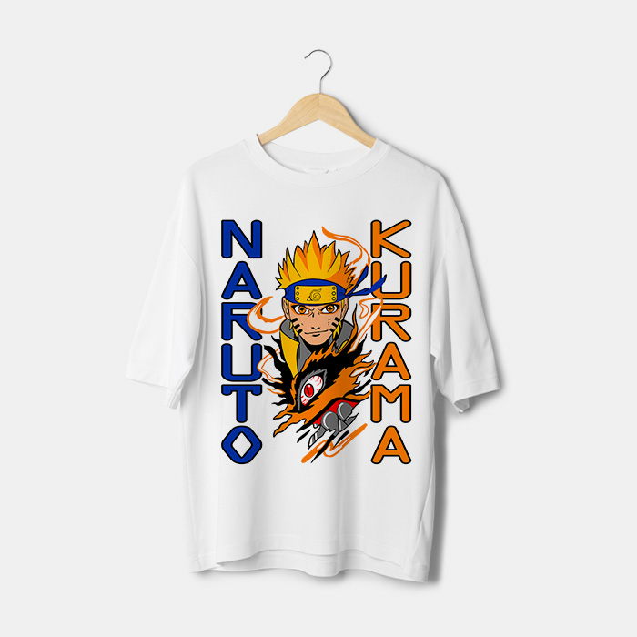 T-shirt naruto kurama Maroc