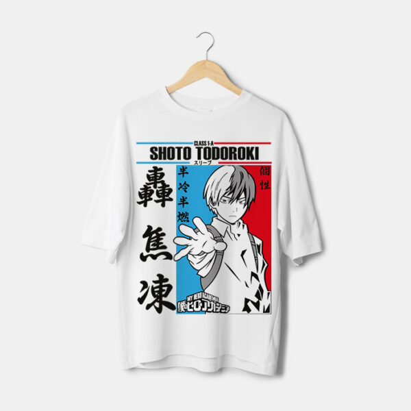 T-shirt shoto todoroki Maroc