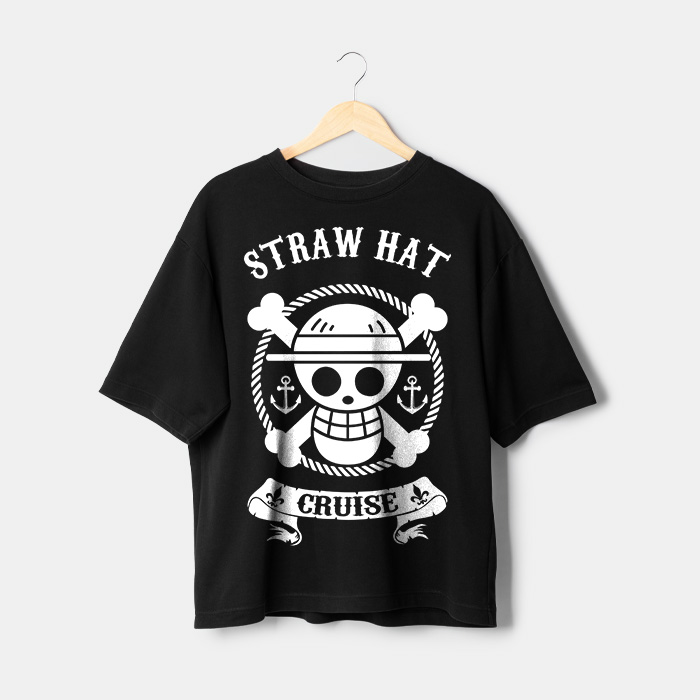t-shirt chapeau de paille One Piece Maroc