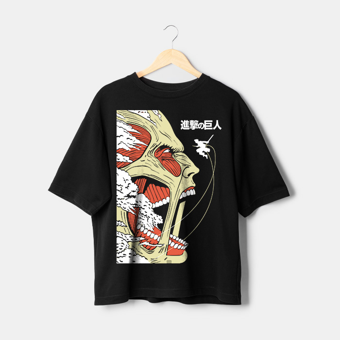 T-shirt Attack on Titan Rabat