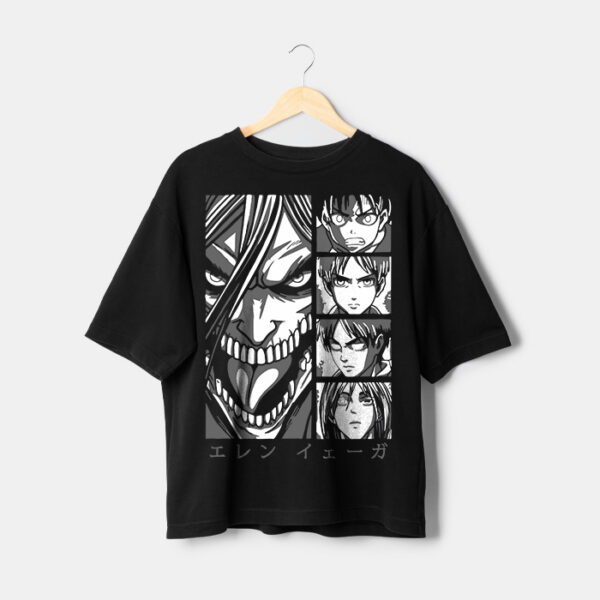 Attack on Titan t-shirt manga Maroc