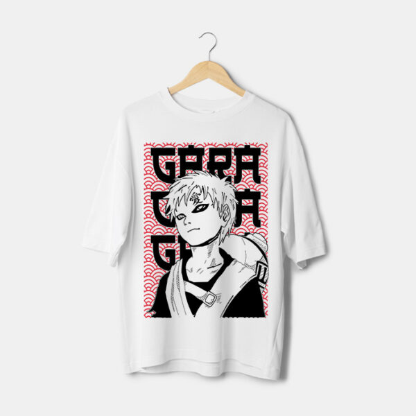 Gaara naruto t-shirt Maroc