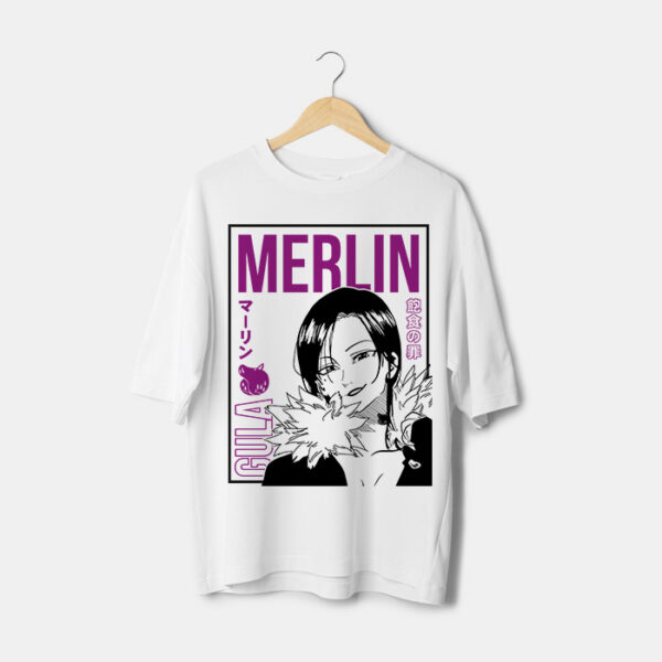 merlin anime t-shirt Maroc