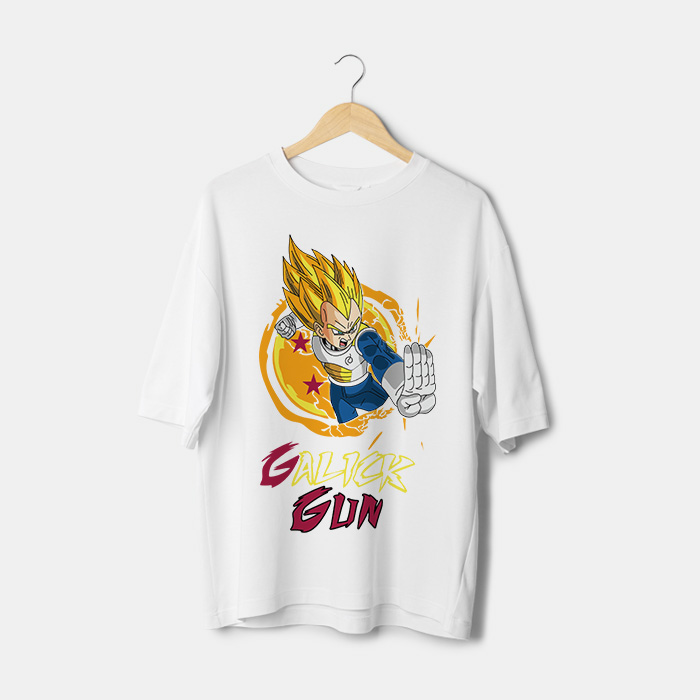 t-shirts majin vegeta dbz galick maroc