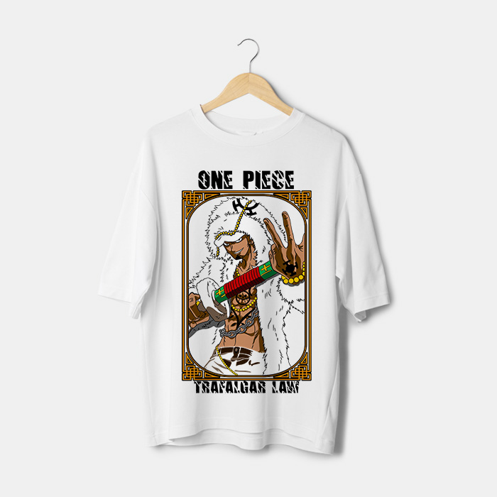 T-shirt oversize trafalgar One Piece Maroc