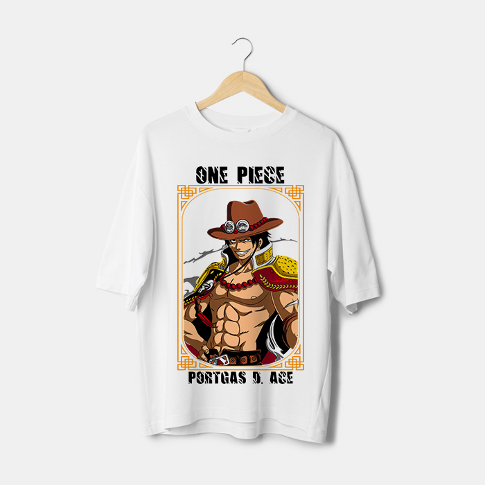 t-shirt Portgas D. Ace One Piece Maroc