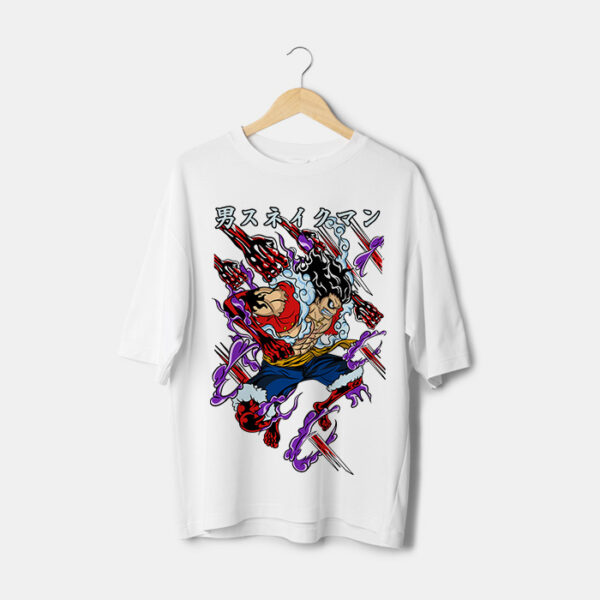 T-shirt Luffy One Piece Haki Maroc