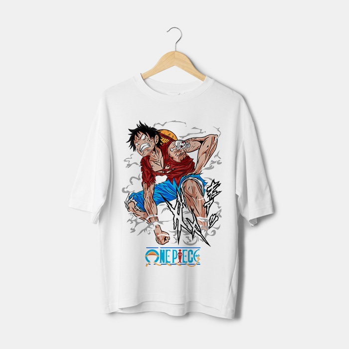 T-shirt One Piece Haki Maroc