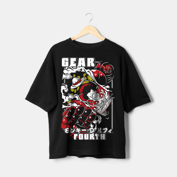 t-shirt Luffy Gear Fourth One Piece Maroc