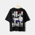 t-shirt jujutsu kaisen personnage maroc