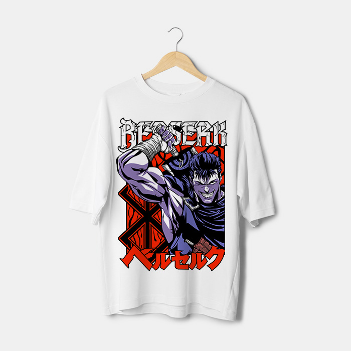 T-shirt Berserk anime Maroc