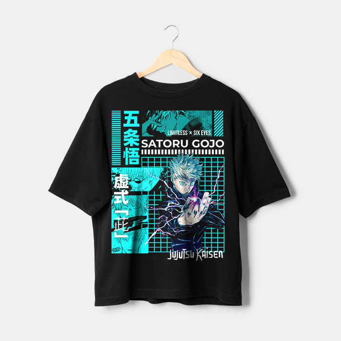 Satoru gojo t-shirt Maroc