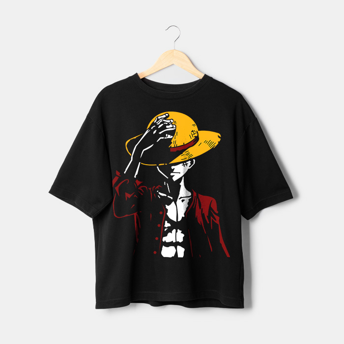 t-shirt chapeau de paille One Piece