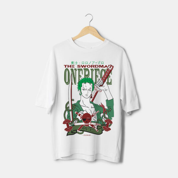 t-shirt Zoro One Piece casablanca