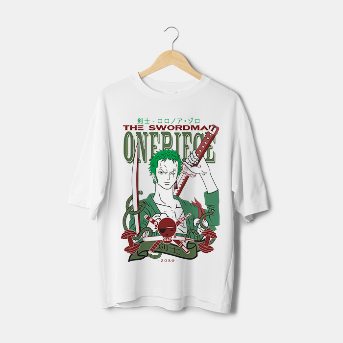 t-shirt Zoro One Piece casablanca