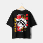 t-shirt visage de Luffy Maroc