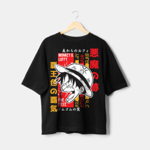 t-shirt visage de Luffy Maroc