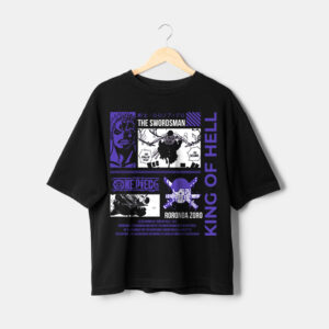 Roronoa Zoro T-shirt basique en coton Maroc