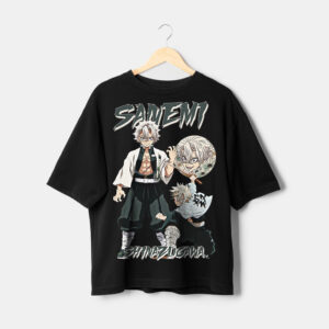 T-shirt Demon Slayer sanemi Maroc