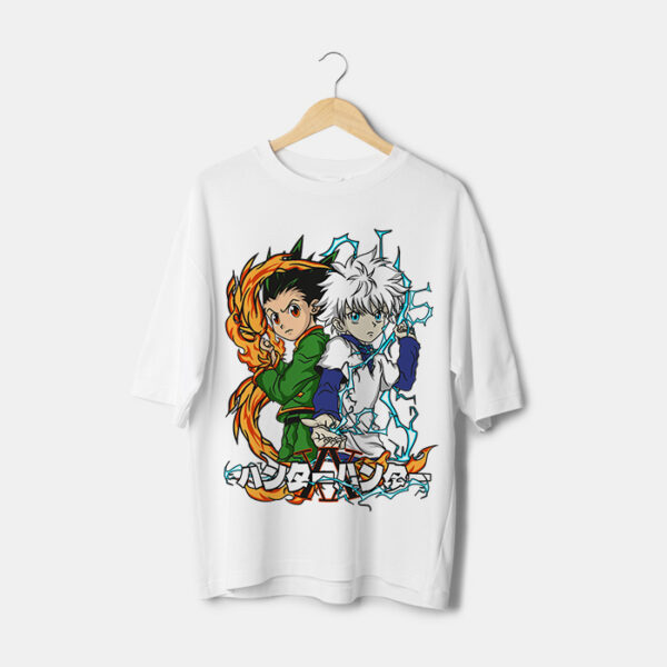 T-shirt gon et killua Maroc