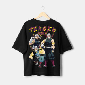 T-shirt Demon Slayer tengen uzui Maroc