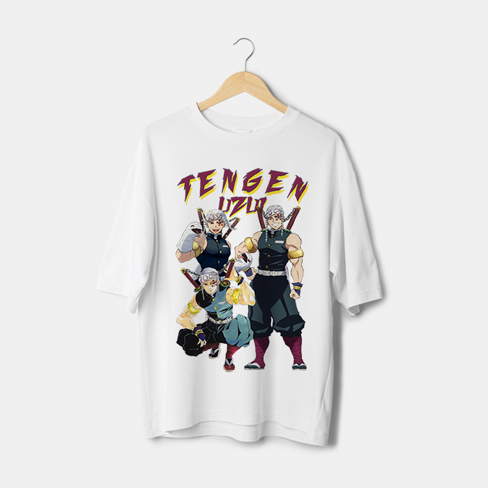 T-shirt Demon Slayer tengen uzui Maroc