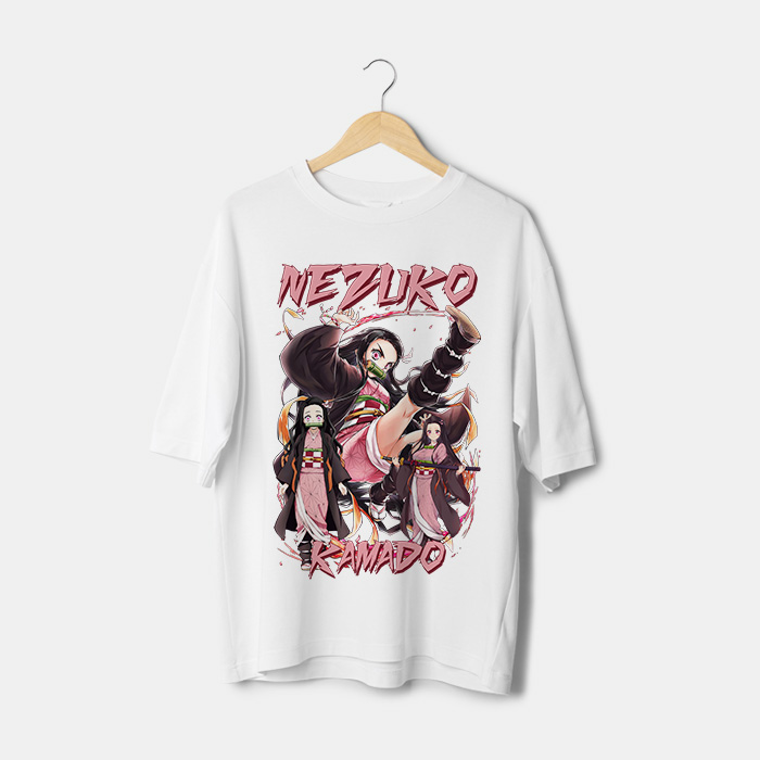Anime nezuko t-shirt Maroc