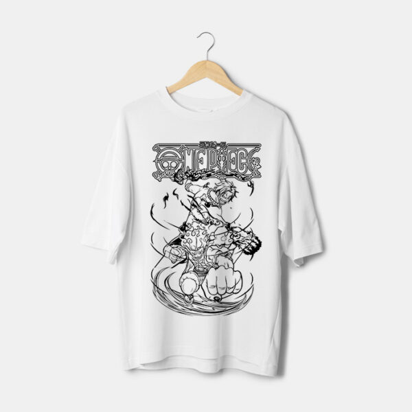 t-shirt manga Luffy Maroc