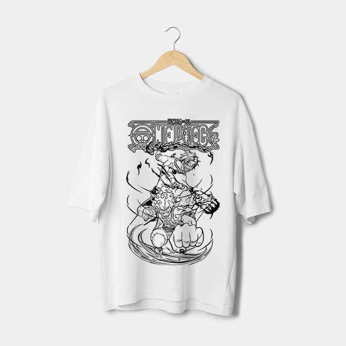t-shirt manga Luffy Maroc