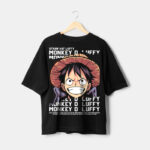 t-shirt Luffy visage Maroc