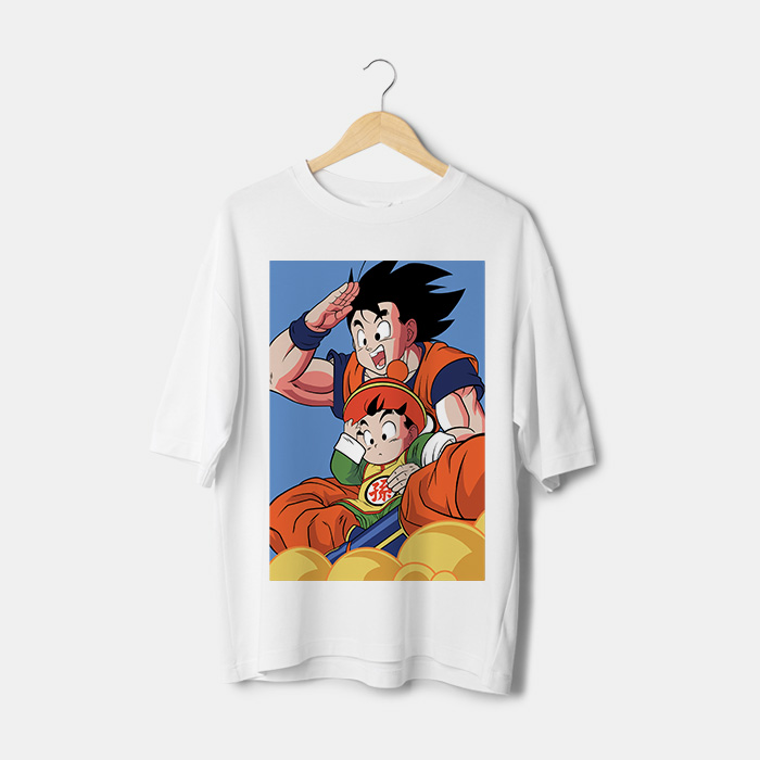 T-shirt Goku et Gohan Dragon Ball Maroc