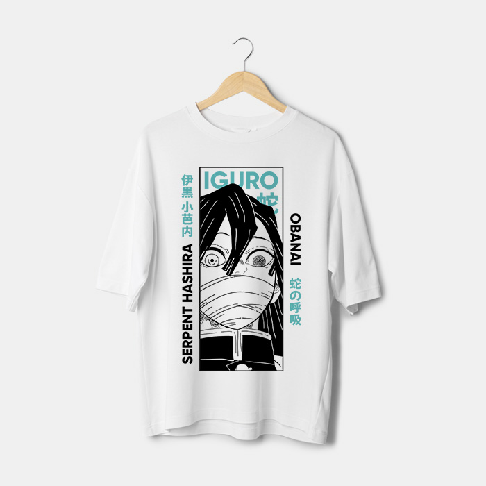 T-shirt Demon Slayer fanart Maroc