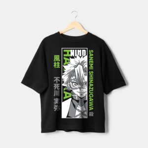 T-shirt Sanemi Shinazugawa manga Maroc