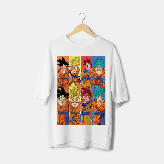 T-shirt Goku toutes formes Maroc