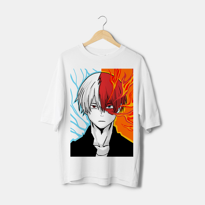 Shoto Todoroki t-shirt Maroc