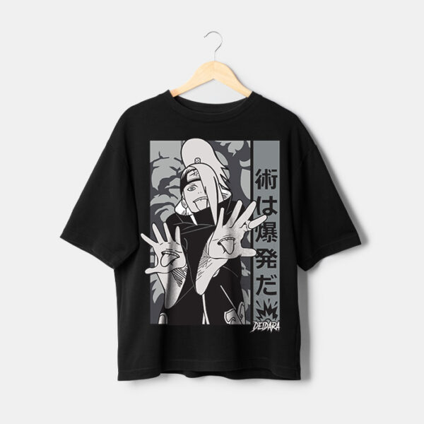 Deidara manga t-shirt Maroc