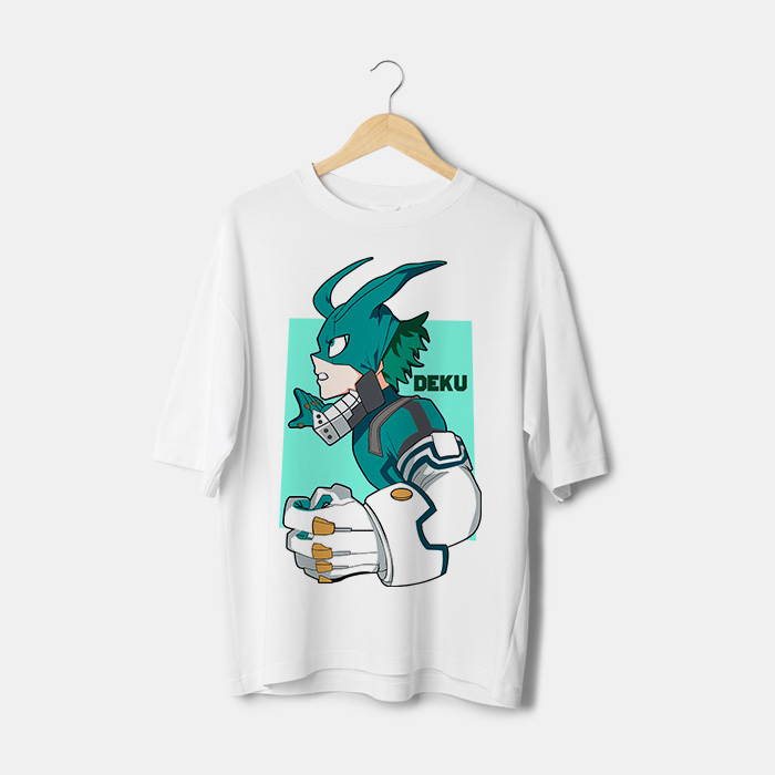 T-shirt deku anime my hero academia Maroc