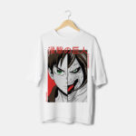 Anime Attack on Titan Eren T-Shirt maroc
