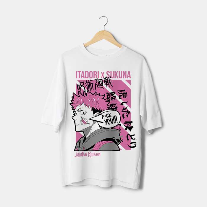 T-shirt itadori X sukuna Maroc