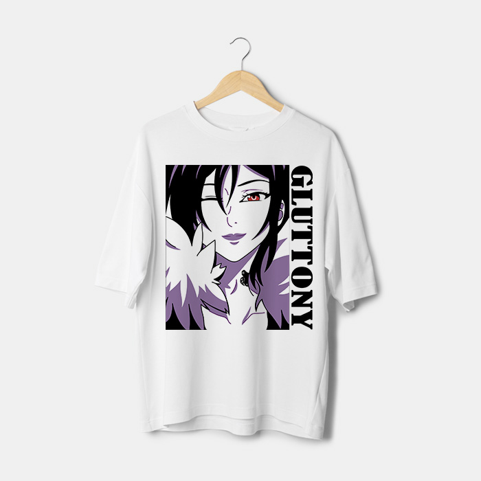 t-shirt gluttony anime t-shirt Maroc