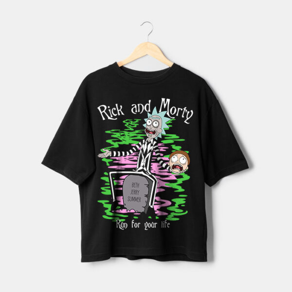 T-shirt Morty Mutant Rick Tanger
