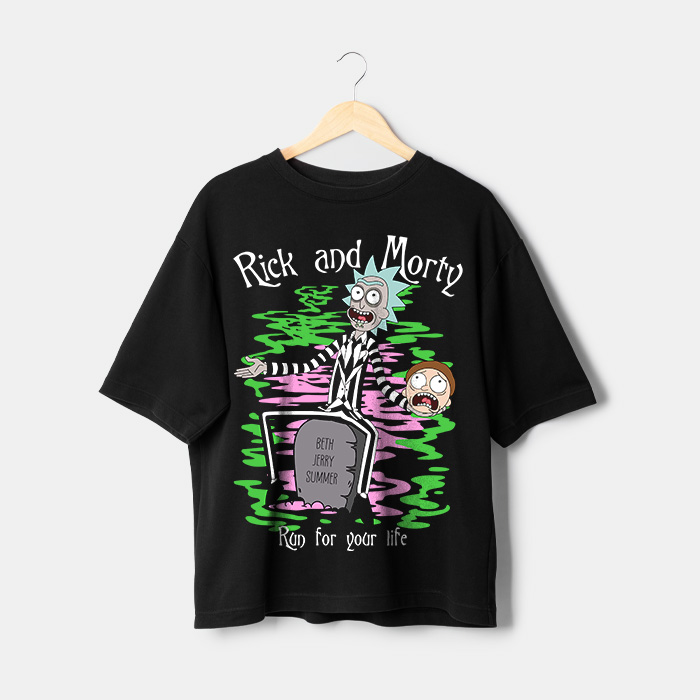 T-shirt Morty Mutant Rick Tanger