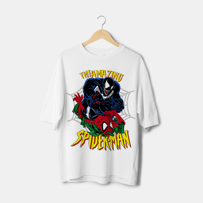 t-shirt venom spider man Maroc